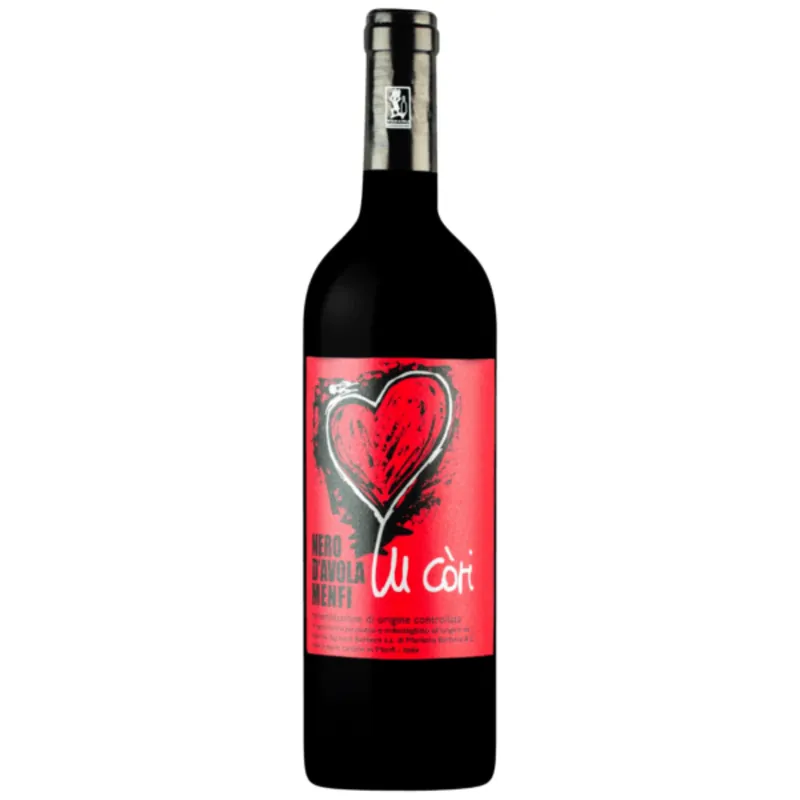 Fast Shipping Cantine Barbera ' Lu Cori' Nero d'Avola Sicilia IGT, Sicily, Italy 2020 Case (6x750ml)