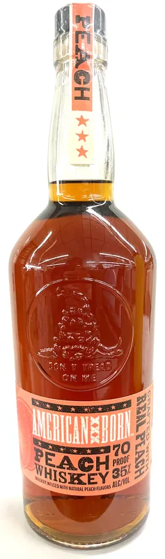 American Born Peach Whiskey 750ml Reduced Price