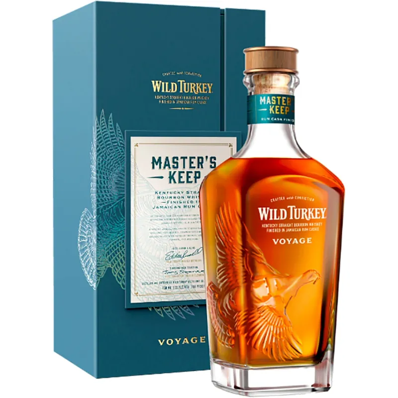 Wild Turkey Voyage Kentucky Straight Bourbon Whiskey Finished in Jamaican Rum Casks Mega Sale