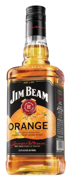 JIM BEAM BOURBON ORANGE 750ML Worldwide Shipping