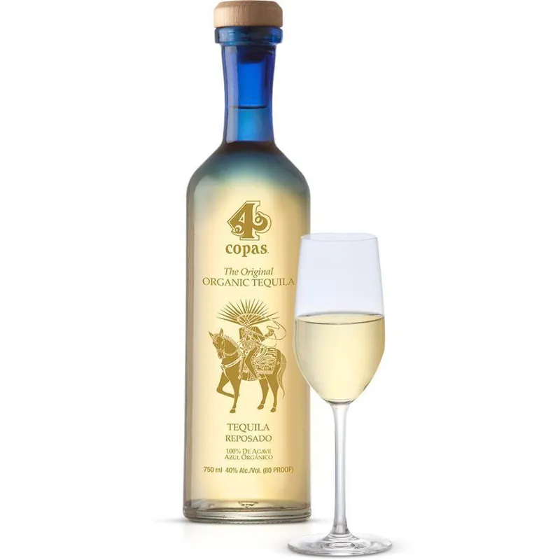 Popular 4 Copas Reposado Tequila