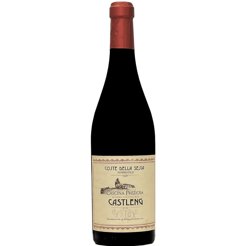 Limited Edition Cascina Preziosa 'Castleng' Nebbiolo Coste della Sesia, Piedmont, Italy 2018