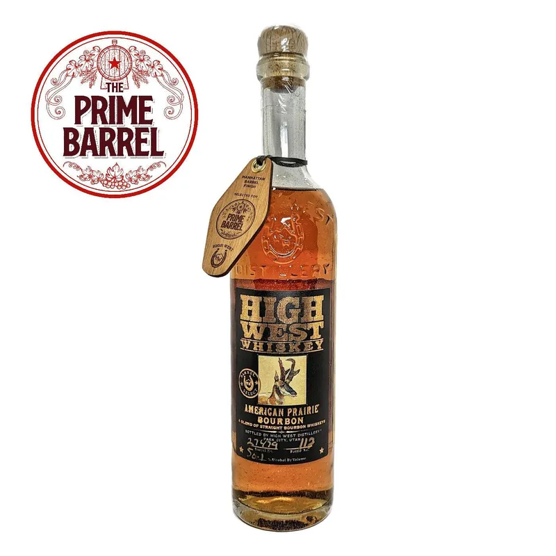 Warranty Included High West "Big Apple" Single Barrel Straight Barreled Manhattan Finished Bourbon Whiskey The Prime Barrel Pick #51