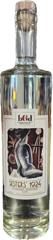 Barrelhouse 6 Distillery Sisters' 1924 Barrel-Rested Gin 750mL Free Shipping