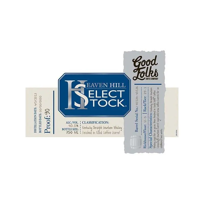 Instant Buy Heaven HIll SelectStock 6 Year Bourbon Finished in Used Coffee Barrels