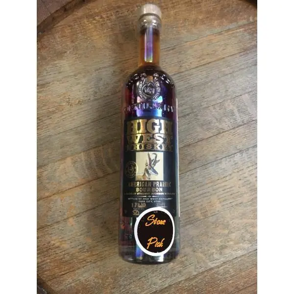 High West A Midsummer Dessert Blend ofStraight Bourbon Whiskey Editor’s Pick