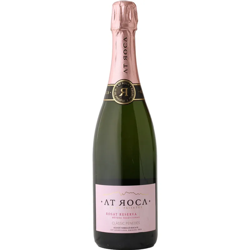 Limited Offer Cellers AT Roca Rosat Reserva Brut, Classic Penedes, Spain 2021 Case (6x750ml)