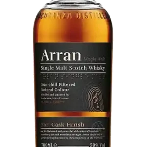 ARRAN MALT SCOTCH SINGLE MALT PORT CASK FINISHED 100PF 700ML High Quality