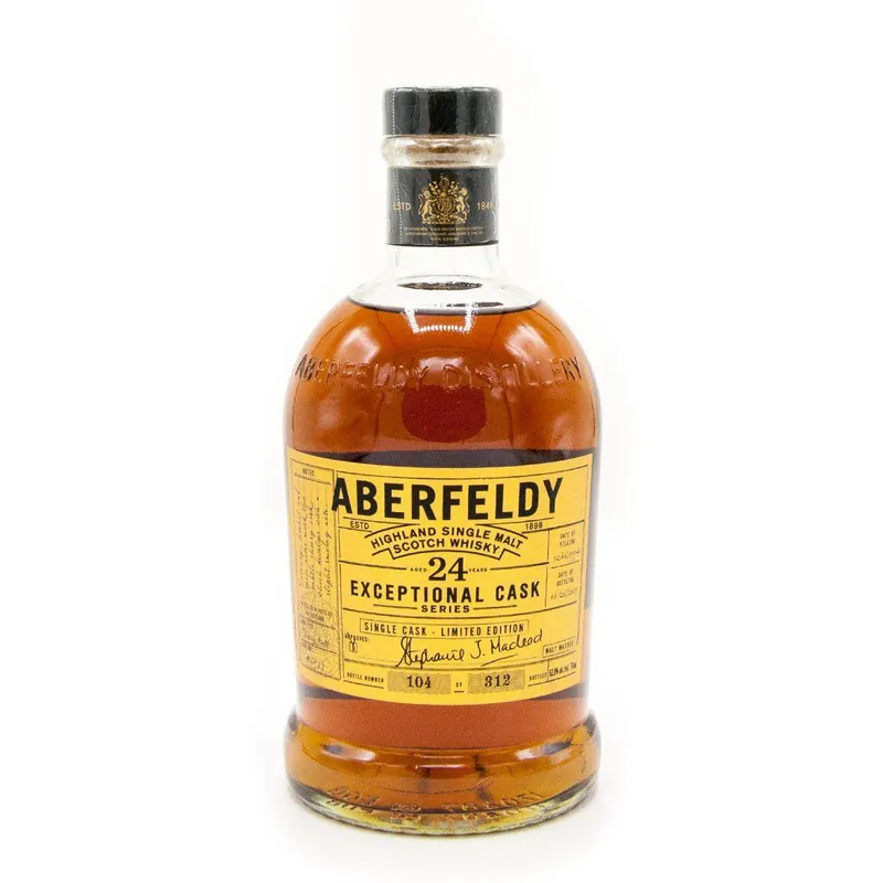 Shop Now Aberfeldy Exceptional Cask Series 24 Years Highland Single Malt Scotch Whisky