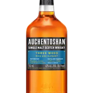 AUCHENTOSHAN SCOTCH SINGLE MALT THREE WOOD 750ML Bulk Order
