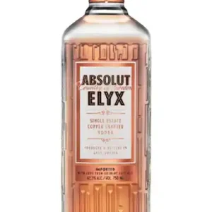 Top Pick ABSOLUT VODKA ELYX SINGLE ESTATE HANDCRAFTED SWEDEN 750ML