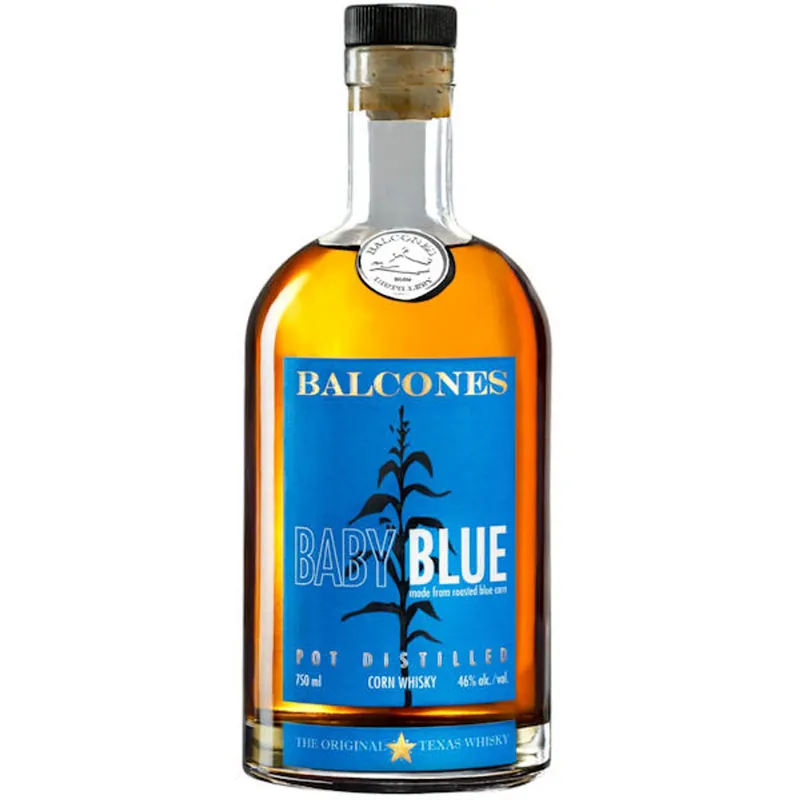 Modern BALCONES WHISKY CORN BABY BLUE TEXAS 92PF 750ML