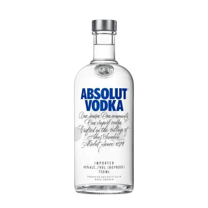 Editor’s Pick Absolut Vodka