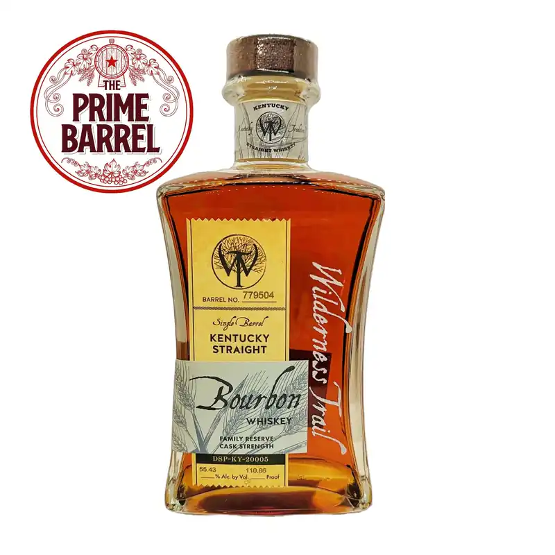 Limited Edition Wilderness Trail "Where the High Rye-id Things Are" Cask Strength Single Barrel Kentucky Straight Bourbon Whiskey The Prime Barrel #53