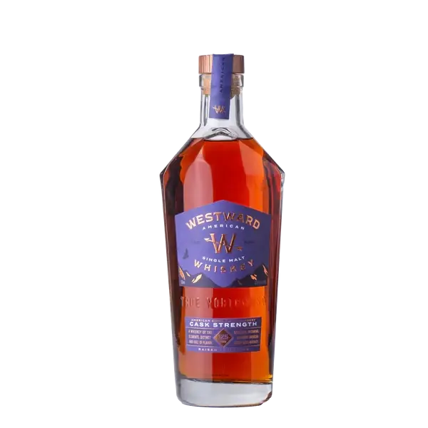 Westward Single Malt Cask Strength Whiskey 750mL Direct From Factory