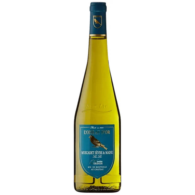 Chateau de l'Oiseliniere Muscadet Sevre-et-Maine Sur Lie L'Oiseau d'Or, Loire, France 2020 Case (6x750ml) Discount