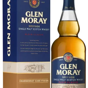 Sale GLEN MORAY ELGIN CLASSIC CHARDONNAY CASK FINISH SPEYSIDE SINGLE MALT WHISKY 750ML