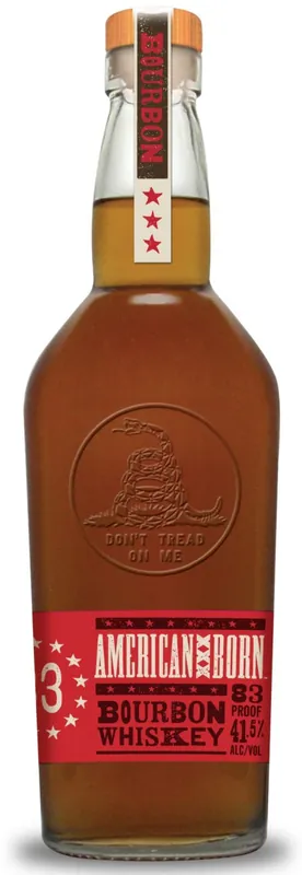 AMERICAN BORN BOURBON TENNESSEE 83PF 750ML Certified