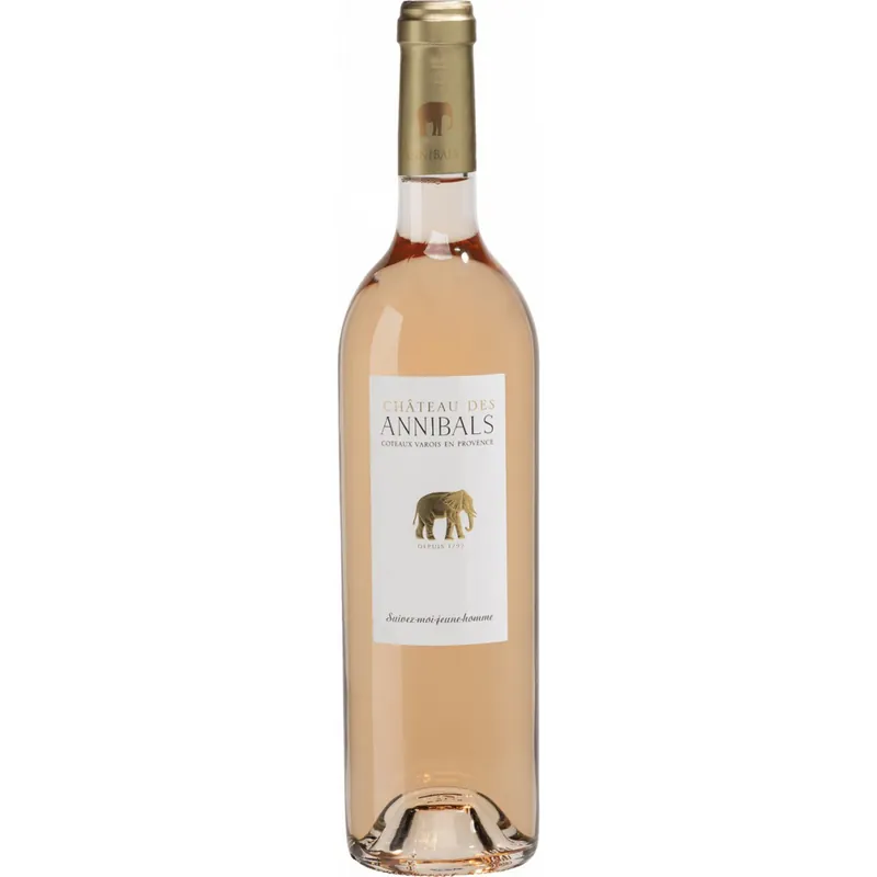 Chateau des Annibals Coteaux Varois en Provence Cuvee Suivez-moi Jeune Homme Rose, France 2022 Handmade