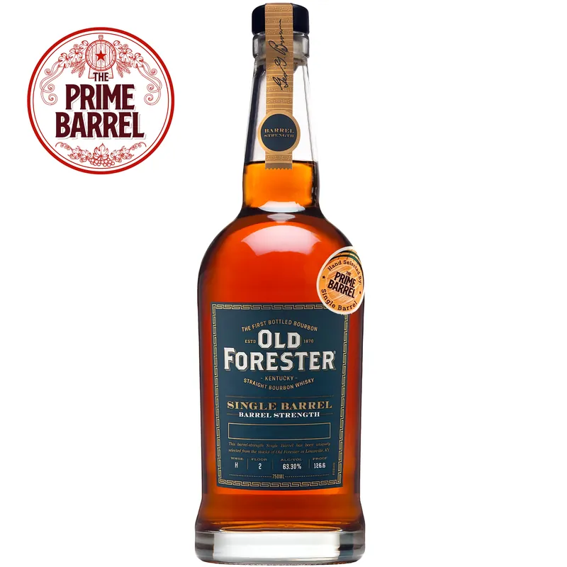 Old Forester "Member's Frontier" Barrel Strength Single Barrel Kentucky Straight Bourbon Whiskey The Prime Barrel Pick #81 Limited Time