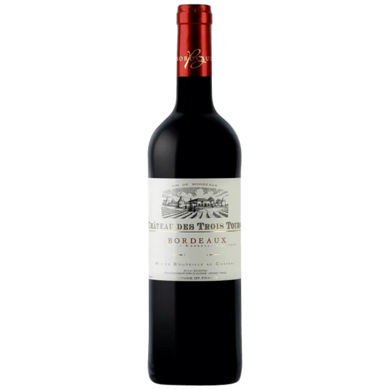 Chateau des Trois Tours, Bordeaux, France 2020 Case (6x750ml) Top Rated
