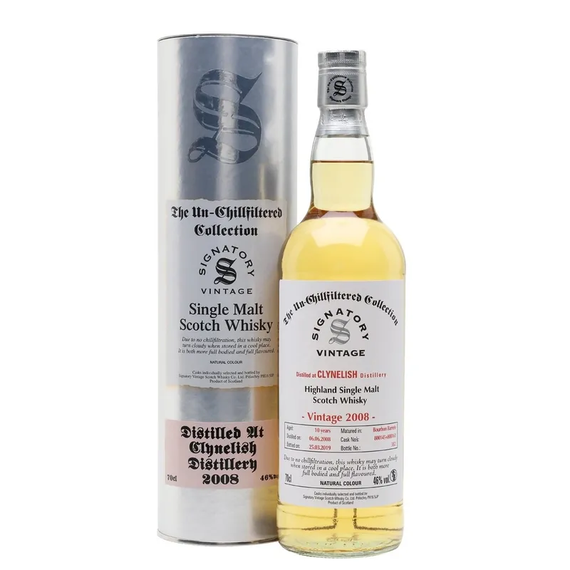Cheap Clynelish 11 yrs Unchillfiltered Signatory Single Malt Scotch Whisky