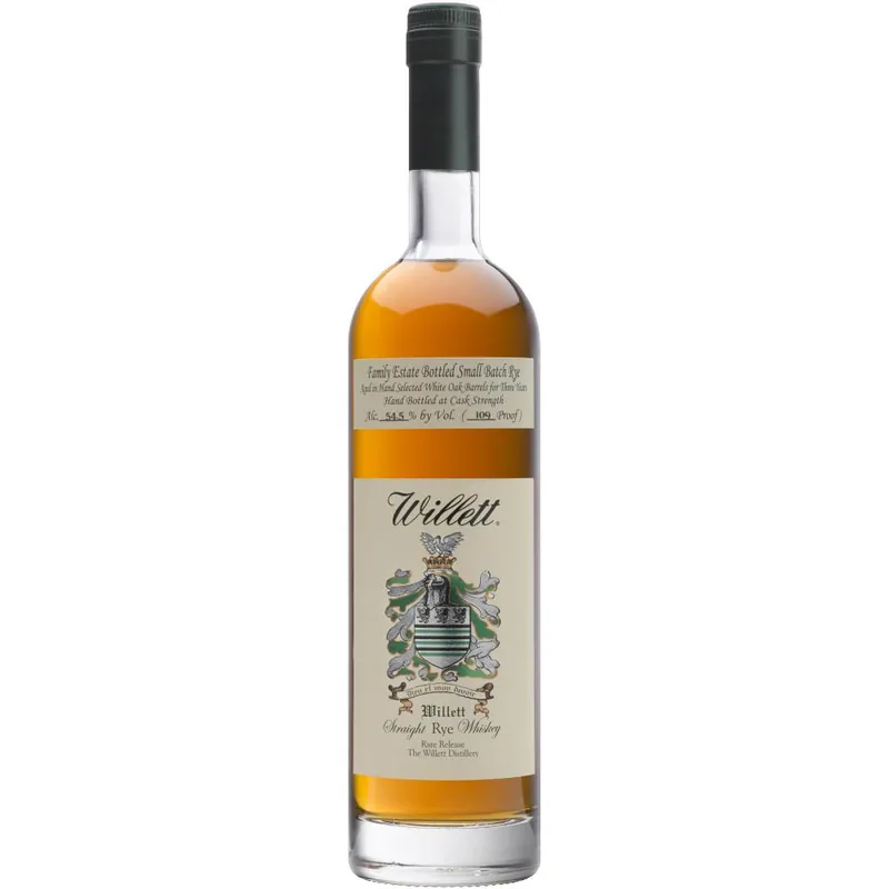 New Arrival Willett 3 Year Old Kentucky Straight Rye Whiskey