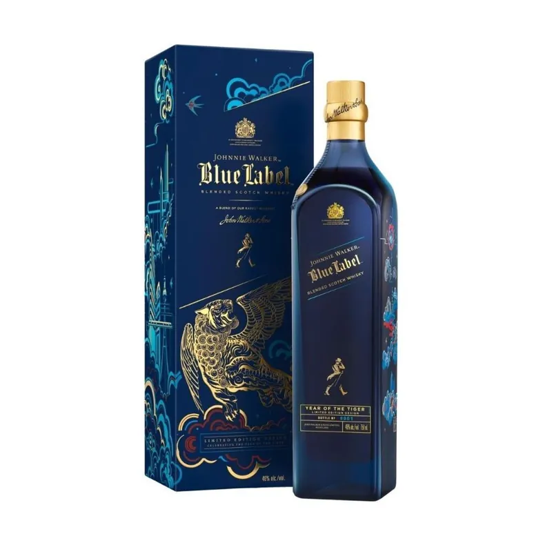 Direct From Factory Johnnie Walker Blue Label Year of Tiger Scotch Whisky