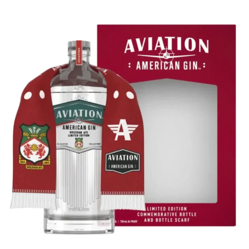 Wholesale Aviation Gin 750mL Gift Set with Scarf