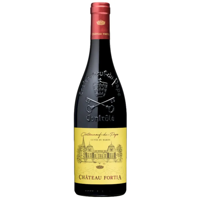 Chateau Fortia Chateauneuf-du-Pape Cuvee Baron 2021 Half Case Luxury