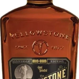 Yellowstone Limited Edition 10 Year 2015-2025 Anniversary 750mL Genuine