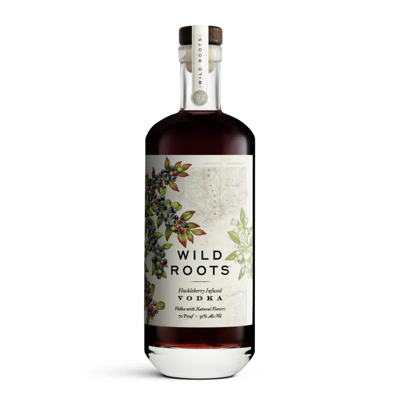Shop Now Wild Roots Huckleberry Infused Vodka