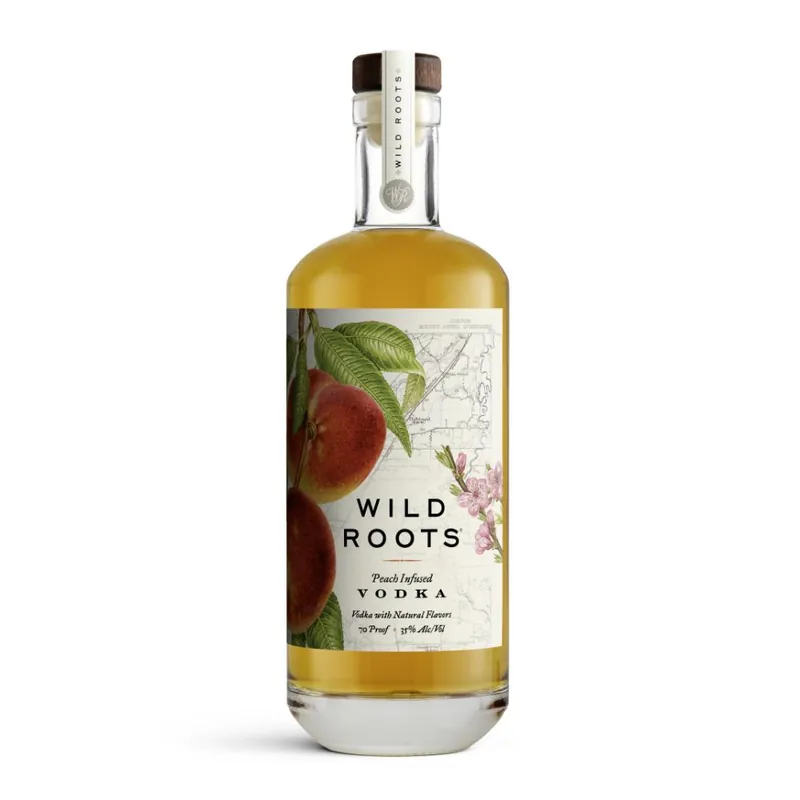 Limited Time Wild Roots Peach Infused Vodka