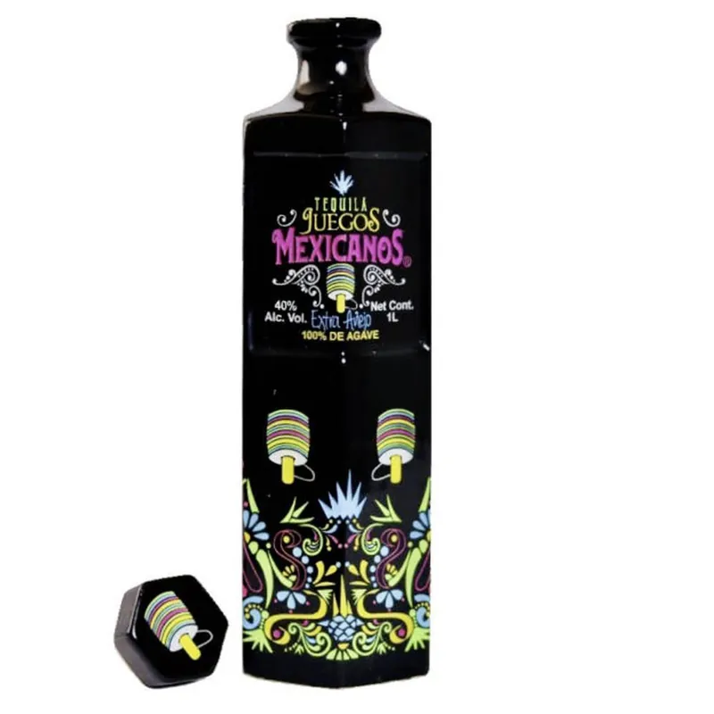 Juegos Mexicanos Extra Añejo Tequila 1L Affordable