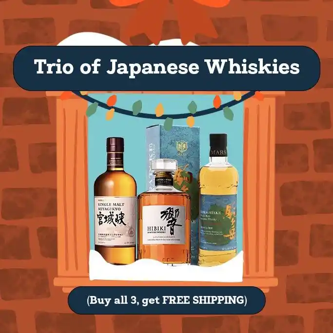 Premium Japanese Whisky Holiday Bundle While Supplies Last