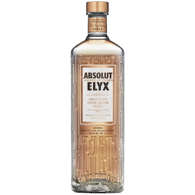 Free Returns Absolut Elyx Vodka (1L)