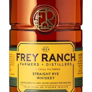 Money Back Guarantee FREY RANCH WHISKEY RYE 100PF NEVADA 5YR 750ML