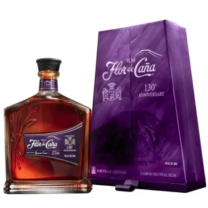 Sale FLOR DE CANA RUM 130TH ANNIVERSARY NICARAGUA 20YR 750ML