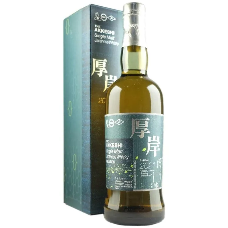 Akkeshi "BOSHU" Sowing of the Grain 2021 Limited Edition Peated Single Malt Japanese Whisky Affordable