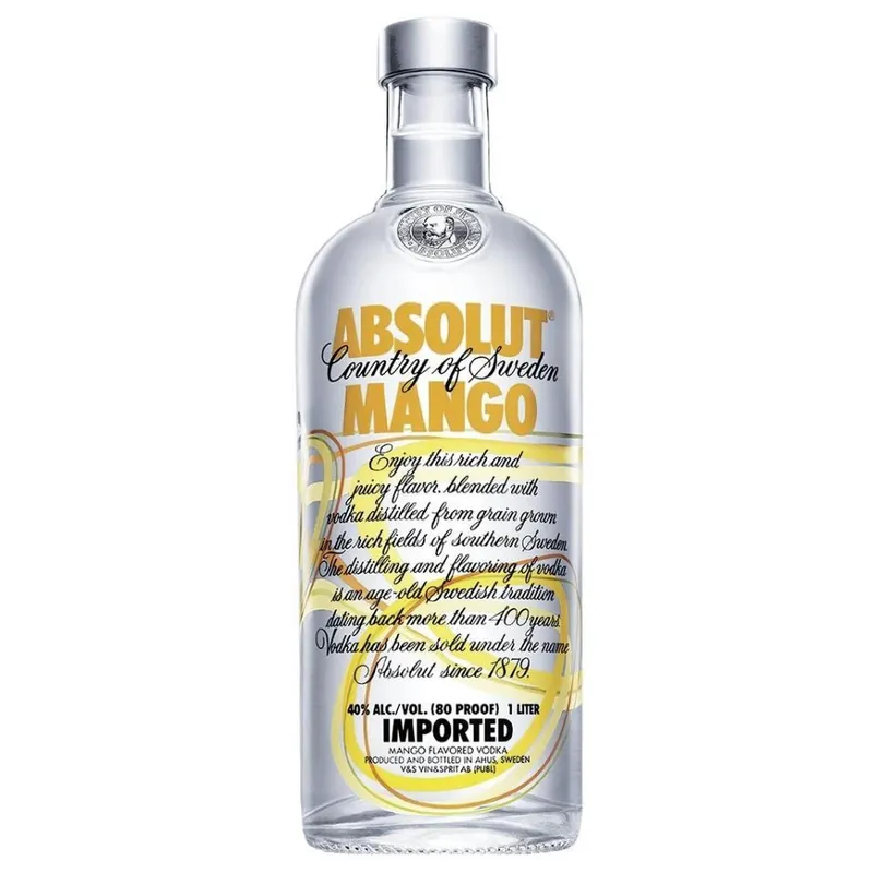 While Supplies Last Absolut Mango Vodka
