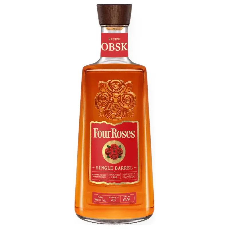 FOUR ROSES BOURBON SINGLE BARREL OBSK RECIPE KENTUCKY 100PF 750ML Best Seller
