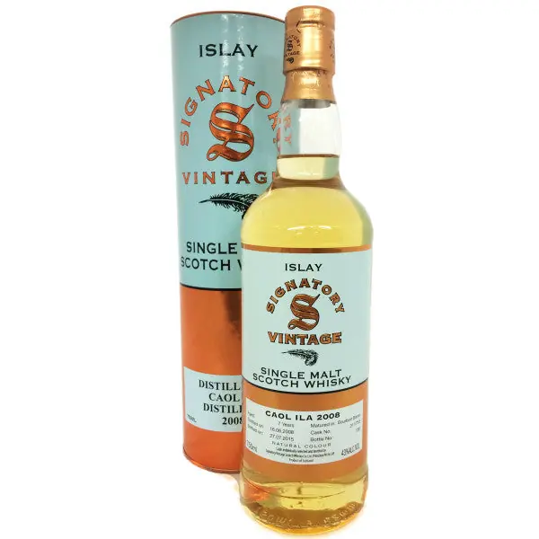 Caol Ila 7 yrs Islay 86 Proof Signatory Single Malt Scotch Whisky Luxury