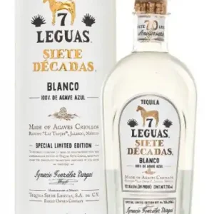 SIETE LEGUAS TEQUILA SIETE DECADAS LIMITED EDITION BLANCO 700ML Genuine