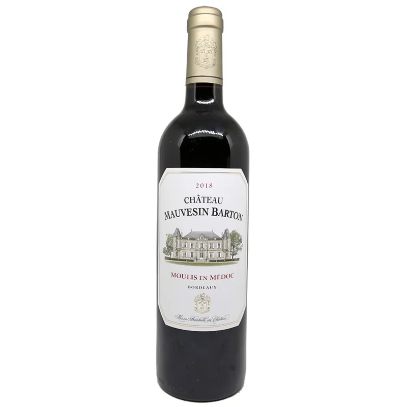 No Minimum Order Chateau Mauvesin Barton, Moulis-en-Medoc, France 2018 Case (6x750ml)