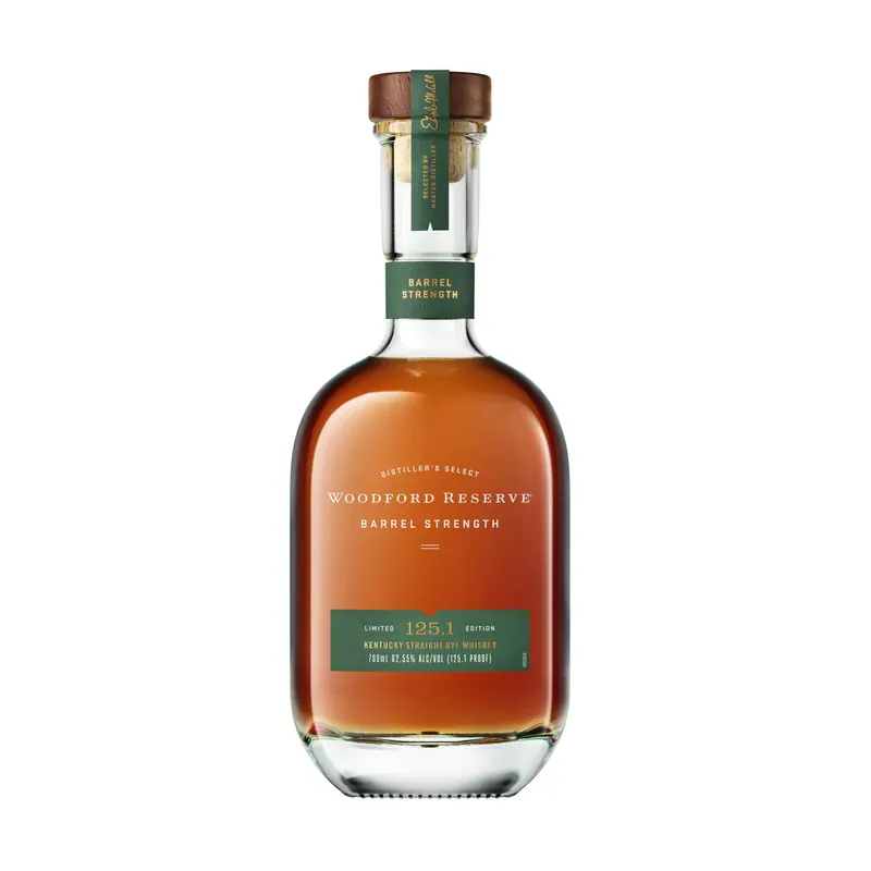 WOODFORD RESERVE WHISKEY RYE BARREL STRENGTH LIMITED EDITION KENTUCKY 700ML Same Day Shipping