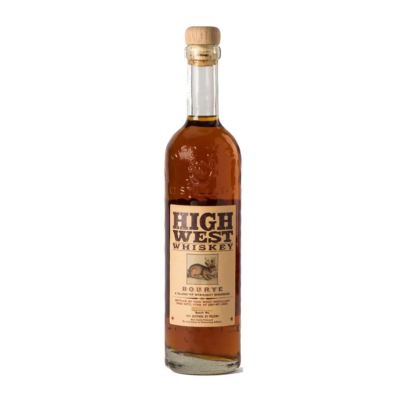 High West Bourye A Blend Of Straight Whiskies Old Label Warranty Included