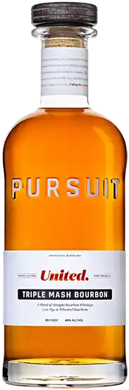PURSUIT UNITED BOURBON TRIPLE MASH BARREL PROOF KENTUCKY 700ML Free Shipping