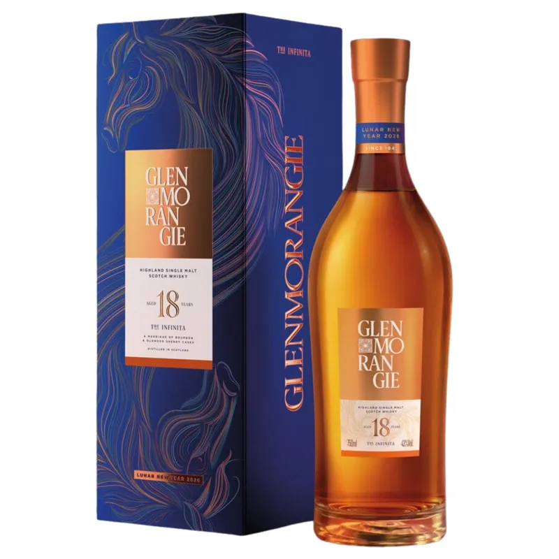 GLENMORANGIE THE INFINITA SCOTCH SINGLE MALT LIMITED LUNAR NEW YEAR 2026 18YR 750ML Top Rated