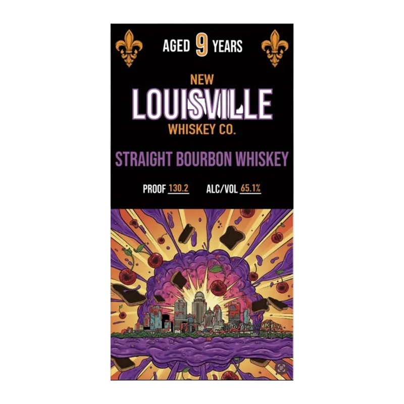 NEW LOUISVILLE BOURBON STRAIGHT DERBY CITY JAM KENTUCKY 9YR 750ML High Quality