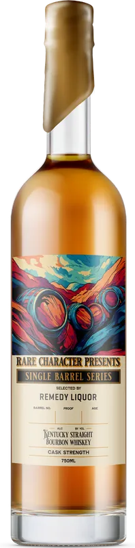 RARE CHARACTER BOURBON REMEDY SINGLE BARREL SERIES CASK STRENGTH KENTUCKY 7YR 750ML Save Now